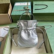 Gucci Silver Blondie Bucket Bag - 19x15x8cm - 3