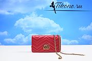 Gucci Scarlet Marmont Matelasse 18cm  - 1