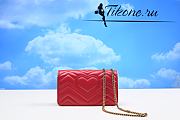 Gucci Scarlet Marmont Matelasse 18cm  - 2