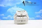 Chanel 22k White Bucket Bag  - 1