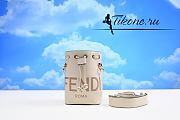 Fendi Mon Tresor White Bucket Bag 18cm - 1