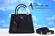 Prada Black Saffiano Tote 25cm - 1