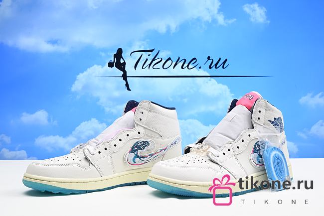 AJ1xMichelle Wie Westt High OG White - 1