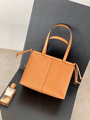 Loewe Square Brown Tote Bag - 32x23x15cm - 3