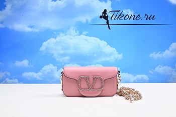 Valentino Garavani Pink Vlogo 20cm