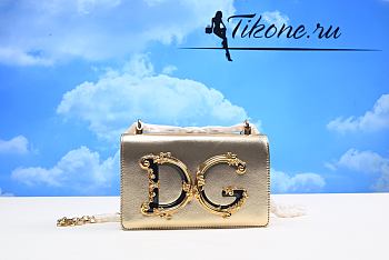 Dolce&Gabbana Gold Handbag 21cm
