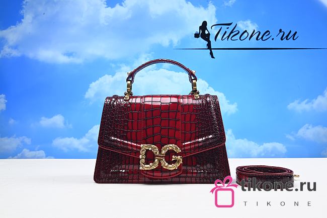 Dolce&Gabbana Red Amore Crocodile 27cm - 1