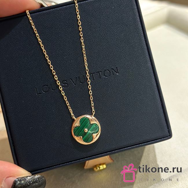 Louis Vuitton Green Clover Necklace - 1