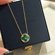 Louis Vuitton Green Clover Necklace - 1