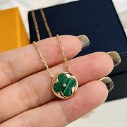 Louis Vuitton Green Clover Necklace - 3