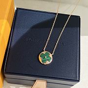 Louis Vuitton Green Clover Necklace - 4