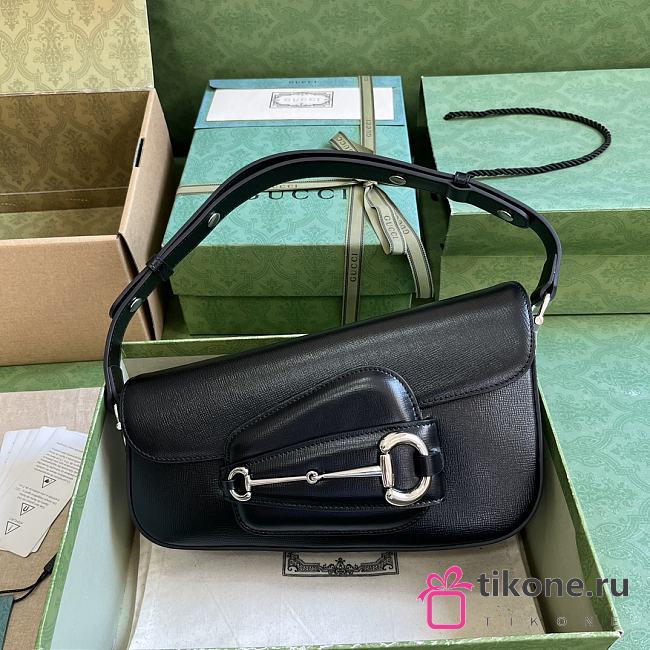 Gucci Horsebit 1955 In Demetra Black 26.5cm - 1