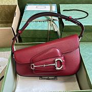 Gucci Horsebit 1955 In Demetra Red 26.5cm - 1