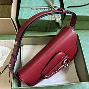 Gucci Horsebit 1955 In Demetra Red 26.5cm - 3