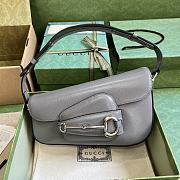 Gucci Horsebit 1955 In Demetra Grey 26.5cm - 1