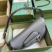 Gucci Horsebit 1955 In Demetra Grey 26.5cm - 5