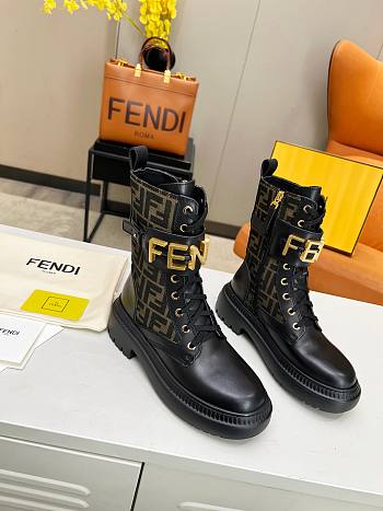 Fendi Graphy Black Boots