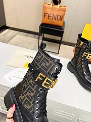 Fendi Graphy Black Boots - 2