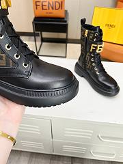 Fendi Graphy Black Boots - 4