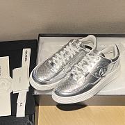 Chanel Silver Trainer - 5