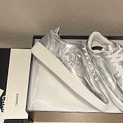 Chanel Silver Trainer - 3