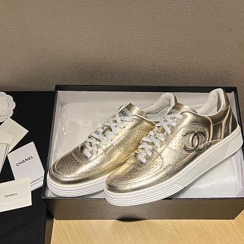 Chanel Gold Trainer