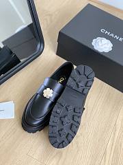 Chanel Black Loafers Oxford - 5