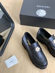 Chanel Black Loafers Oxford - 4