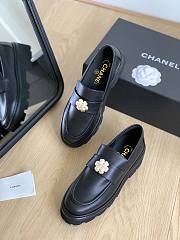 Chanel Black Loafers Oxford - 2