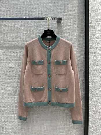 Chanel Pink Cardigan