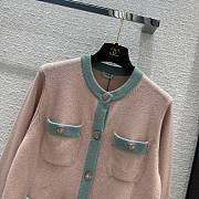 Chanel Pink Cardigan - 4