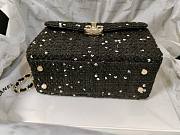 Chanel Tweed Mini Black Pearl 17cm - 2