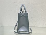 Dior Lady Tote Grey Leather 26cm - 4