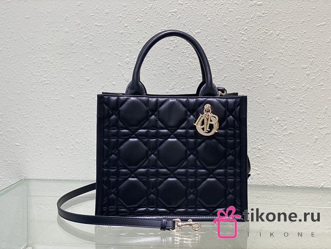 Dior Lady Tote Black Leather 26cm - 1