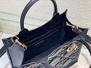 Dior Lady Tote Black Leather 26cm - 5