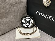 Chanel Minaudière Plexi & Gold-Tone Metal - 10×10×3cm - 1