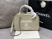 Chanel Deauville Bowling Grey Bag 28cm  - 1