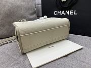 Chanel Deauville Bowling Grey Bag 28cm  - 4