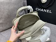 Chanel Deauville Bowling Grey Bag 28cm  - 5