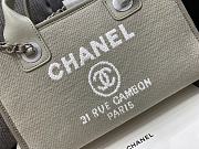 Chanel Deauville Bowling Grey Bag 28cm  - 2