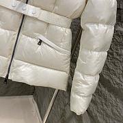 Moncler White Short Down Jacket - 2