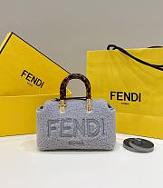 Fendi By The Way Mini Light Grey Bag - 17x12x8cm - 1