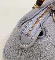 Fendi By The Way Mini Light Grey Bag - 17x12x8cm - 3