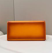 Fendi Sunshine Orange Large Tote - 40×17×37cm - 3