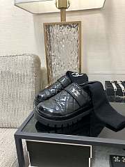 Chanel Matelasse Black Lambskin Sandals - 3