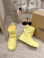 UGG Classic Brellah Yellow Mini Boot 'Volt' - 4