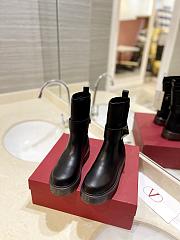 Valentino Garavani One Stud Black Boots - 5