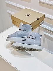 UGG Platform Blue Shiny Leather - 3