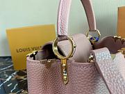 Louis Vuitton M54663 Cappucines MM Pink Bag  - 4