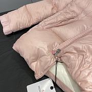 Moncler Zip-Up Long-Sleeved Pink Jacket - 5